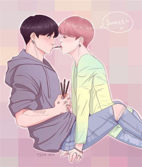 Fanart Jikook Kookmin Em Jikook Fanart Bts Bts Fanart