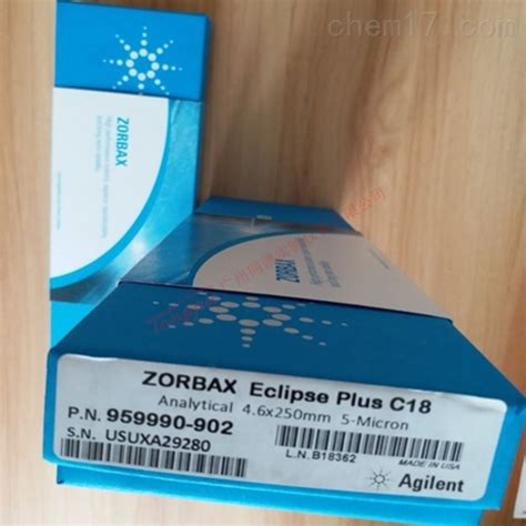 安捷伦色谱柱ZORBAX Eclipse Plus c18 广州同谱实验仪器有限公司