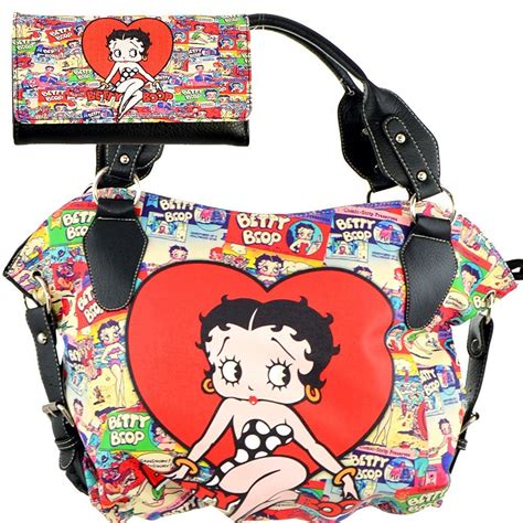 B Betty Boop Large Tote Bag Betty Boop Betty Boop Purses Betty