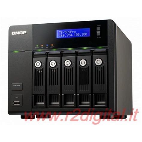 Nas Qnap Ts 569 Pro Hard Disk Drive Usb 3 Raid Network Lan Hdmi