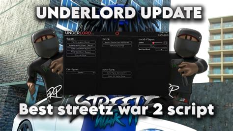 Streetz War 2 Script Underlord News Feature Youtube