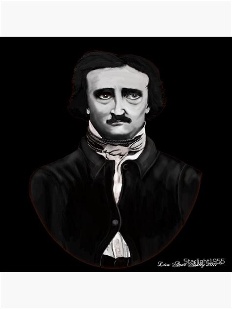 Edgar Allan Poe Sticker For Sale By Starlight1955 Redbubble