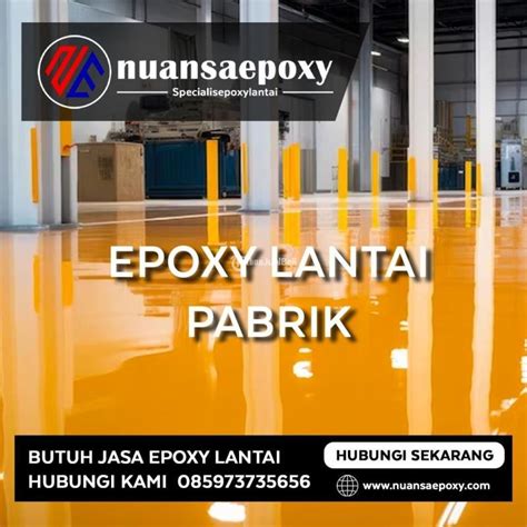 Jasa Aplikator Cat Epoxy Lantai Pabrik Di Tegal Tribun JualBeli