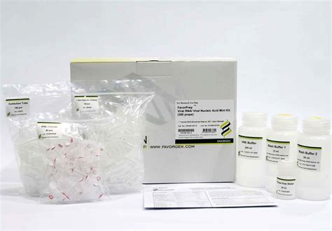 Mini FavorPrep Viral DNA RNA Kit Viral Nucleic Acid DNA RNA PRODUCTS