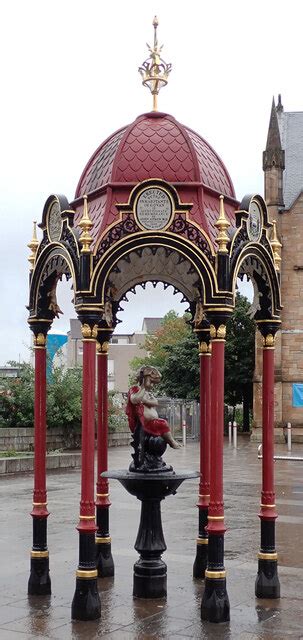 The Aitken Memorial Fountain Govan Habiloid Geograph Britain