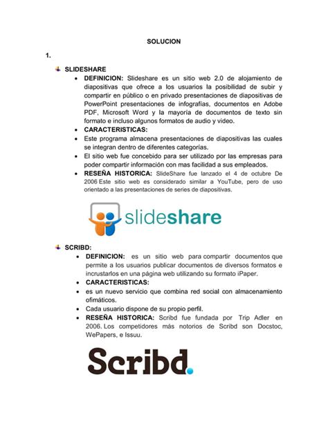 Plataformas De Plublicacion De Documentos PDF