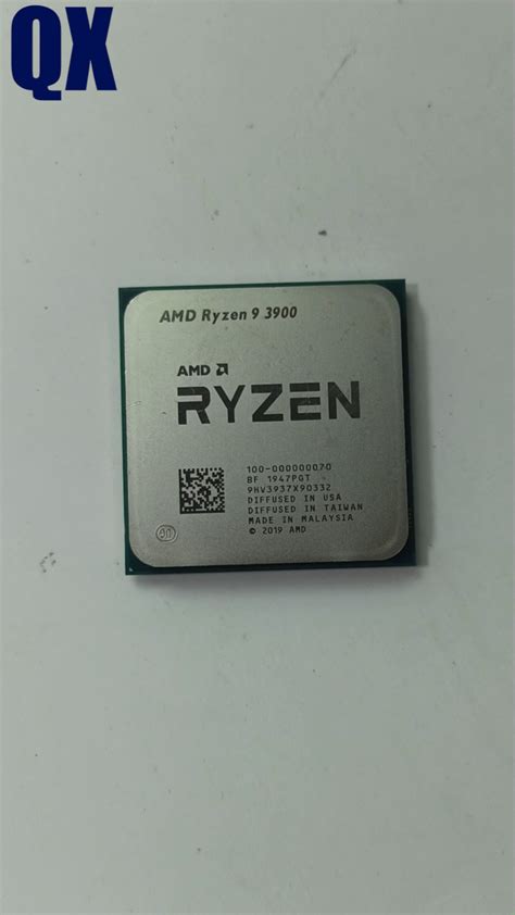 AMD Ryzen 3900 AM4 CPU Processor R9 3900 12Core 24Thr 64MB