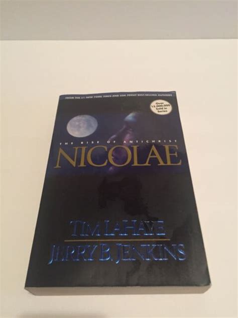 Nicolae The Rise Of Antichrist Left Behind Book 3 Ebay