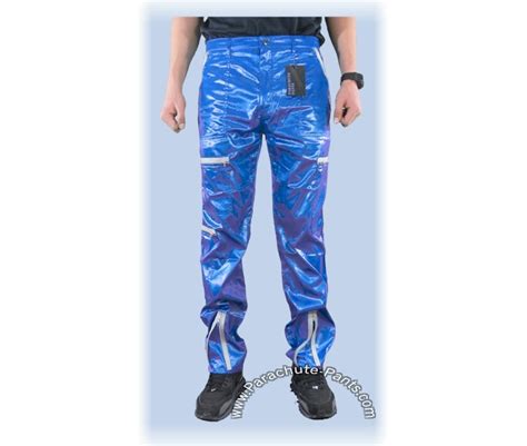 Countdown Shiny Nylon Parachute Pants Cal Surf Glanz Wet Look Trousers