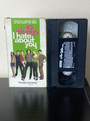 10 Things I Hate About You Vhs 1999 786936094145 Ebay