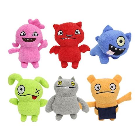 Ugly Monsters Doll Plush Toy Cartoon Anime Stuffed Animal Rainbow Ox