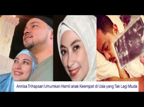 Hamil Anak Ke Di Usia Anissa Trihapsari Bahagia Sultan Djorgi