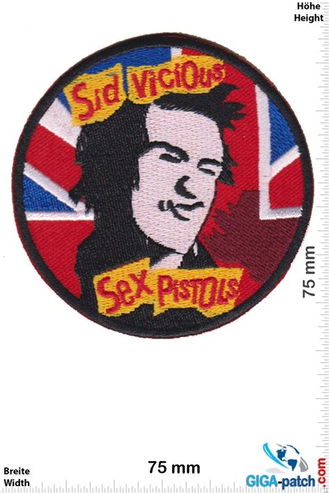 Sex Pistols Patch Pièce Patch Porte Clés Autocollants Giga Shopgiga Le Plus