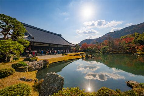 Tenryuji Temple Arashiyama Fall Foliage Kyoto Japan Dream