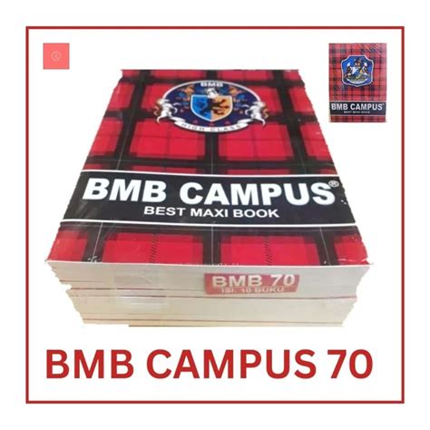 Jual Buku Tulis Panjang Bmb Campus Lembar Isi Buku Shopee Indonesia