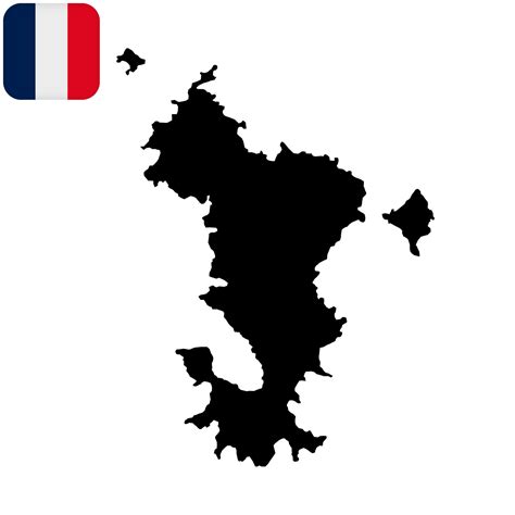 Mayotte Islands Map Region Of France Vector Illustration 12587416