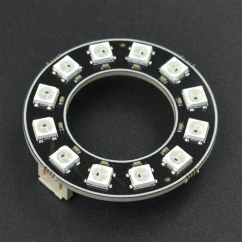 DFRobot Neopixel Ring 12x WS2812 RGB LED Bastelgarage Elektronik