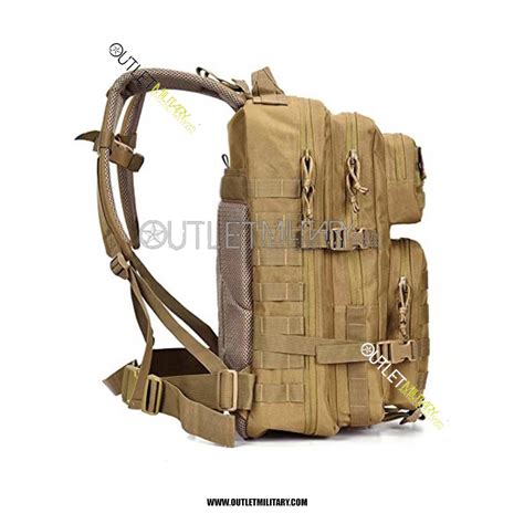 Zaino Mlitare Litri Assault Pack Coyote Tan