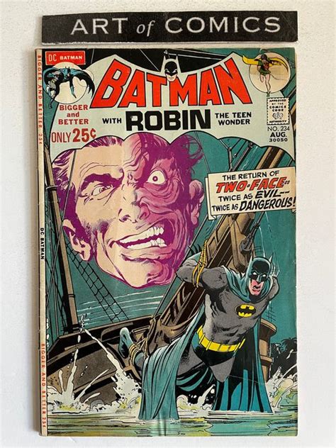 Batman 234 1st Silver Age Appearance Two Face Mid Catawiki