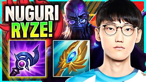 Nuguri Brings Back Ryze With New Items Fpx Nuguri Plays Ryze Top Vs