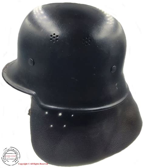 Ww Concentration Camp Kl Original Items M Fire Police Helmet