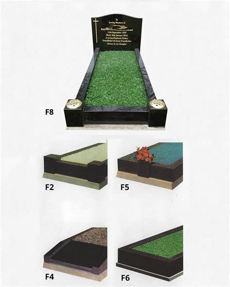 Standard Granite Kerb Memorials Quality Headstones And Memorials At