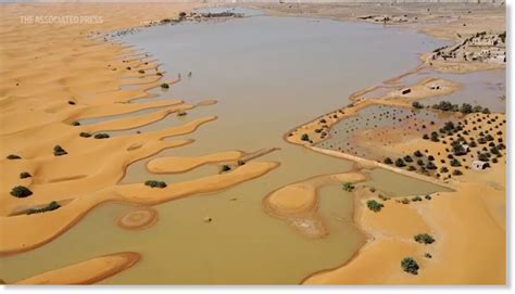 Flooding Hits Sahara Desert After Extremely Rare Rainfall In Morocco