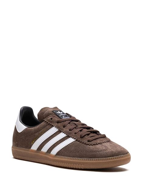 Adidas Samba Deco Spzl Brown Sneakers Farfetch