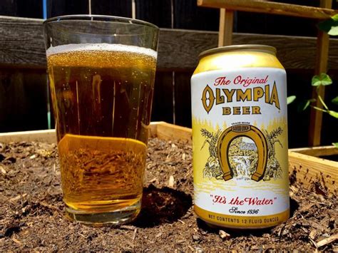 Olympia Beer Pabst Brewing Company Beer Of The Day