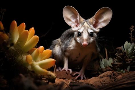 Premium Photo A Bilby A Nocturnal Marsupial Foraging For Food In The