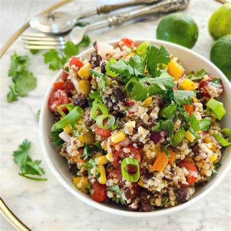 Eat The Rainbow Black Beans And Quinoa Salad Recipe Ea Stewart Rdn