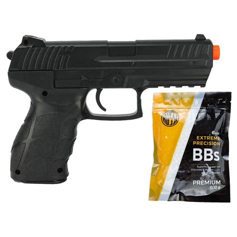 Pistola De Airsoft Vigor V312 Spring Arma Brinquedo 6mm Hk P30 1000