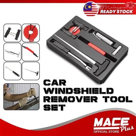 Pc Car Windshield Removal Tool Set Kit Automotive Windscreen Trim Car