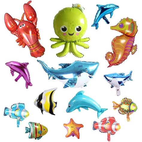 Buy Party Propz Under The Sea Birthday Decorations Huge Pcs Foil