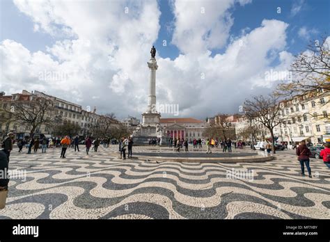 Dom Pedro Iv Square Hi Res Stock Photography And Images Alamy