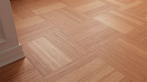 Seamless Bamboo Wood Mosaic Floor Texture Materials Of The World