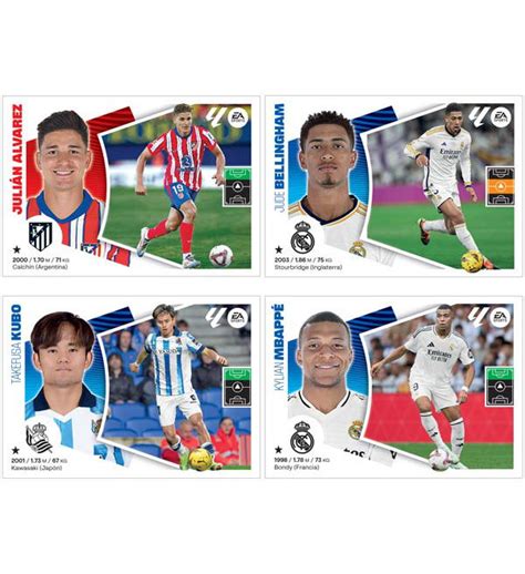 Panini LaLiga 2024 2025 Sticker Album 2 Displays 100 Tüten