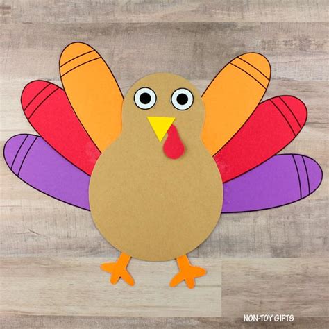 Thanksgiving Turkey Craft – Non-Toy Gifts