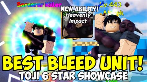 New Toji 6 Star Is The Best Hybrid Bleed Unit Meta Astd Crate 3 Showcase Youtube