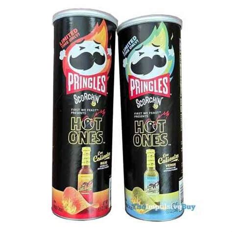 Review Pringles Scorchin Hot Ones Los Calientes Rojo And Los