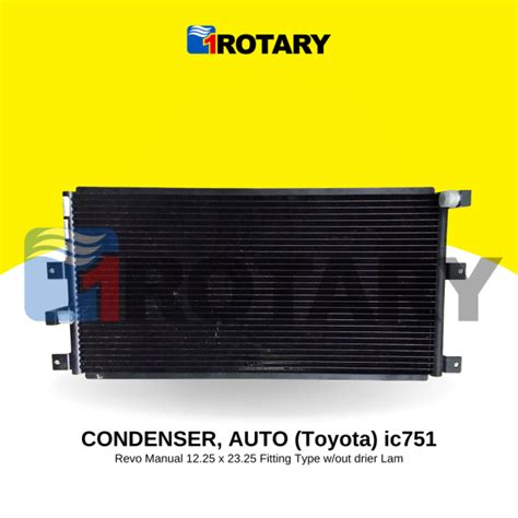 Rotary Auto Condenser Toyota Revo Manual X Fitting Type