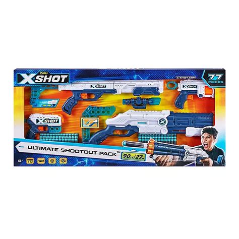 X Shot Excel Ultimate Shootout Foam Dart Blaster Combo Pack Sams Club