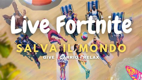 Carrio Venture E Missioni Me Discord Live Salva Il Mondo Fortnite