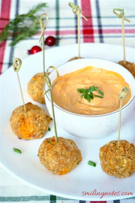 Crispy Baked Crab And Cheese Balls