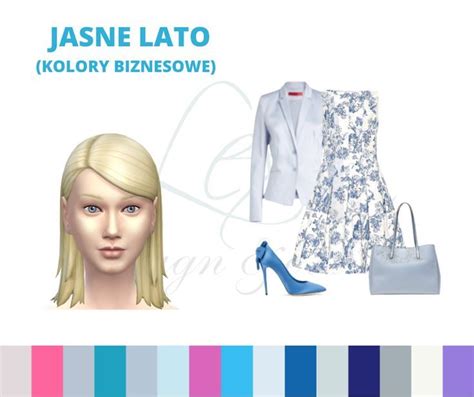 JASNE LATO LIGHT SUMMER Kolory Biznesowe