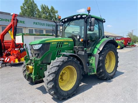 John Deere 6130r Doccasion Tracteur Agricole 130 Ch 2018