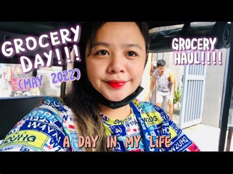 Vlog Grocery Day May Puregoldgrocery Haula Day In My Life Youtube