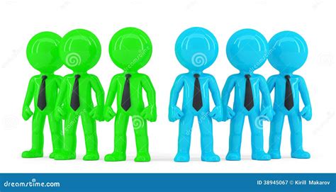 business teams business concept stock illustration