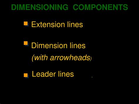 Chapter 3 Dimensioning Ppt Download