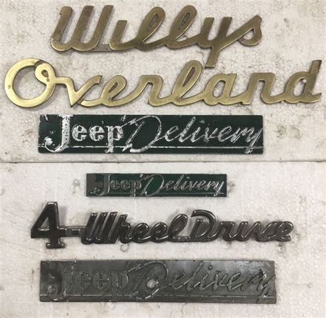 Willys Delivery Emblems